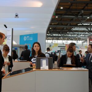 Die Plattform Lernende Systeme auf dem BMBF-Stand