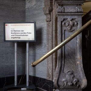 Das Foyer der Berlin-Brandenburgischen Akademie der Wissenschaften