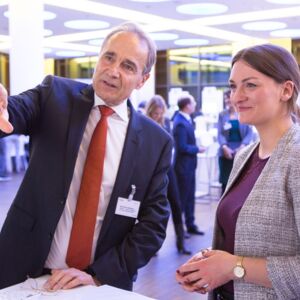 acatech Präsident Karl-Heinz Streibich und Judith Gerlach, Bayerische Staatsministerin für Digitales