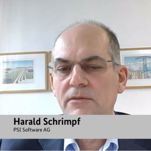 Harald Schrimpf, Vorstandsvorsitzender der PSI Software AG