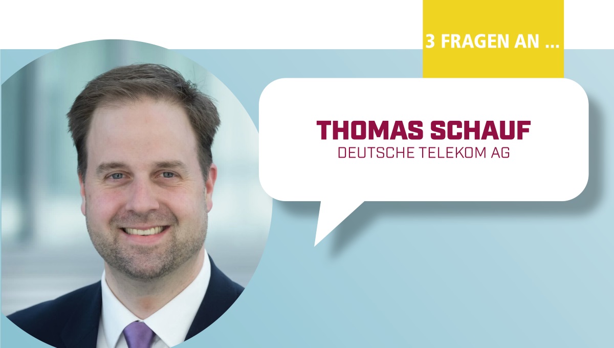 3 Fragen an Thomas Schauf