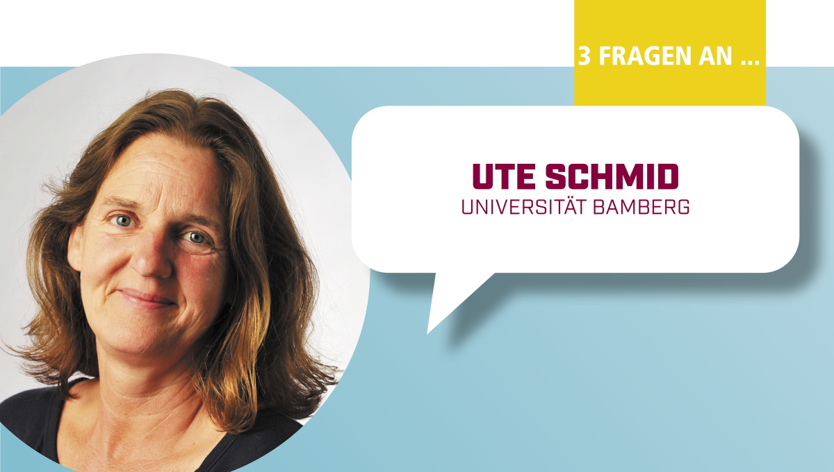 3 Fragen an Ute Schmid