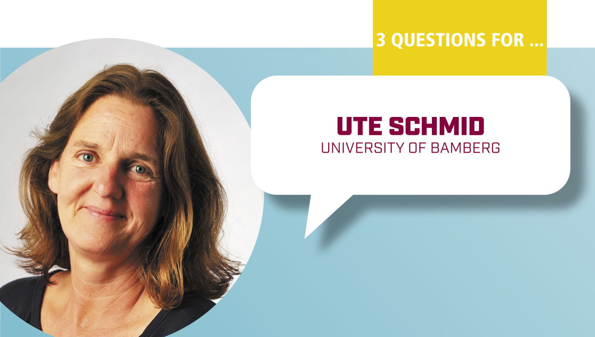 3 questions for Ute Schmid