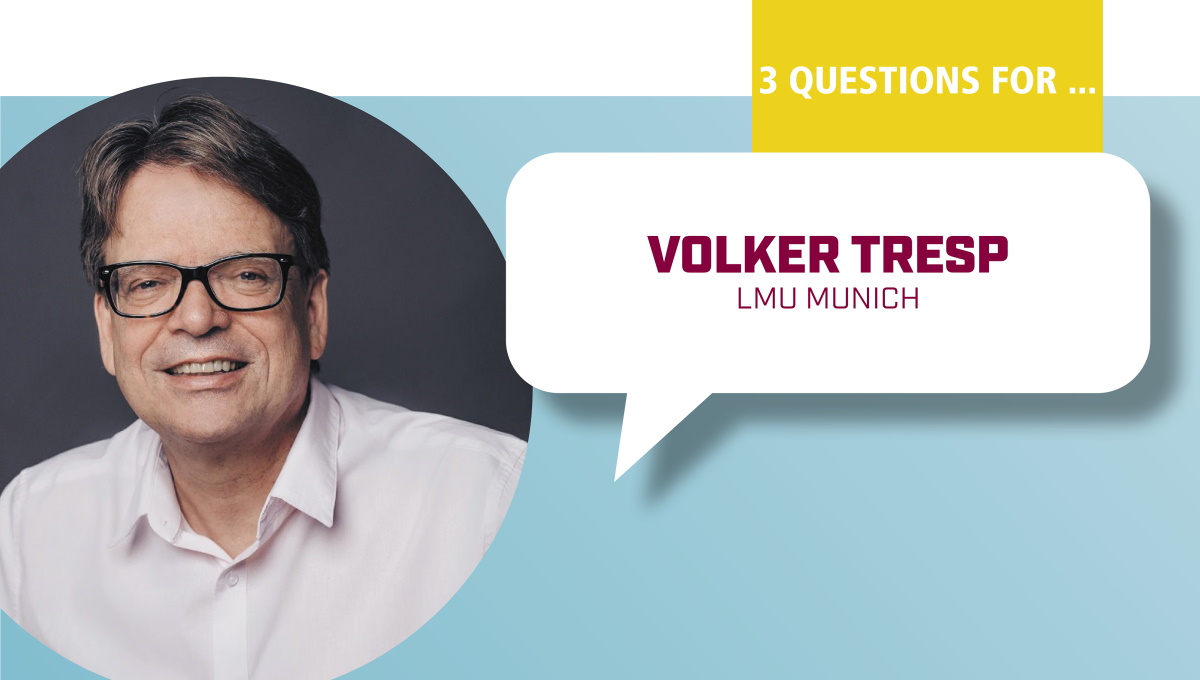 3 questions for Volker Tresp