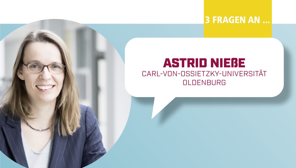 3 Fragen an Astrid Nieße